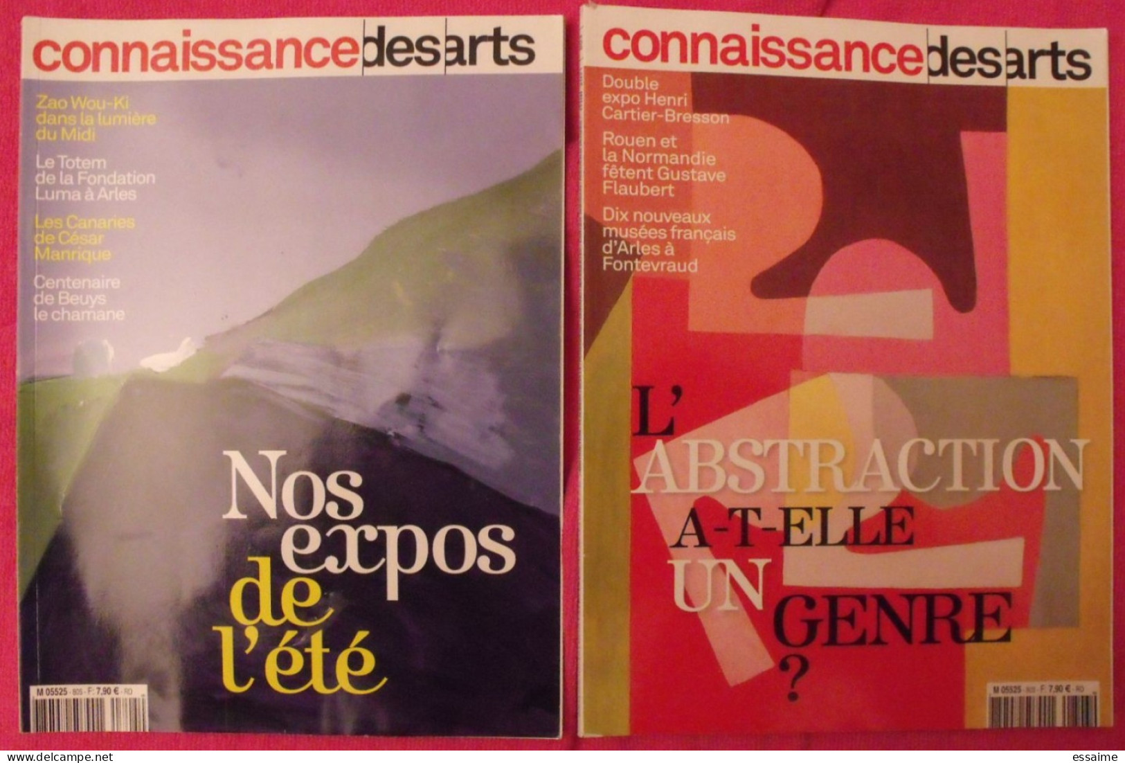 Lot De 8 N° De La Revue Connaissance De Arts 2021-2022. Lee Ufan Zao Wou-ki Al Thani Dufy Munch Orsay Mitchell Beaubourg - Arte