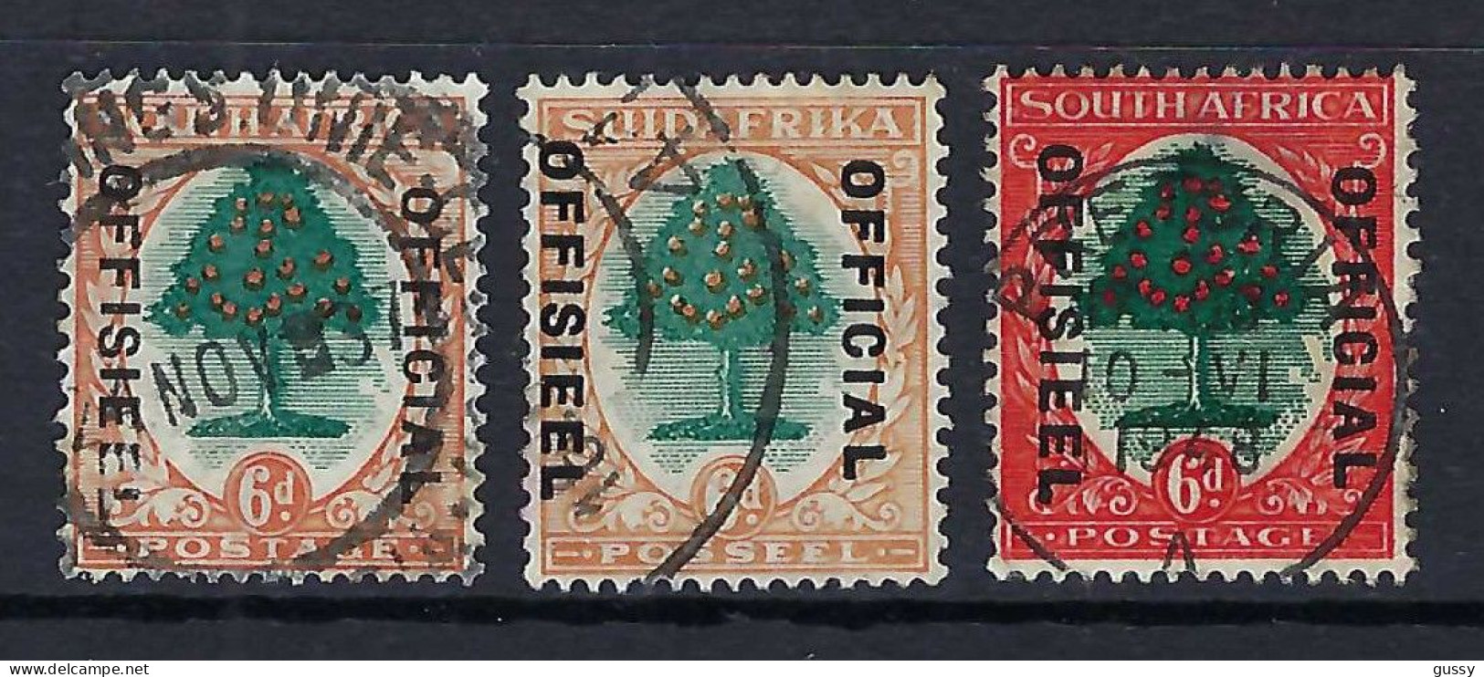 AFRIQUE Du SUD Service Ca. 1926-34: TP Obl. - Dienstzegels