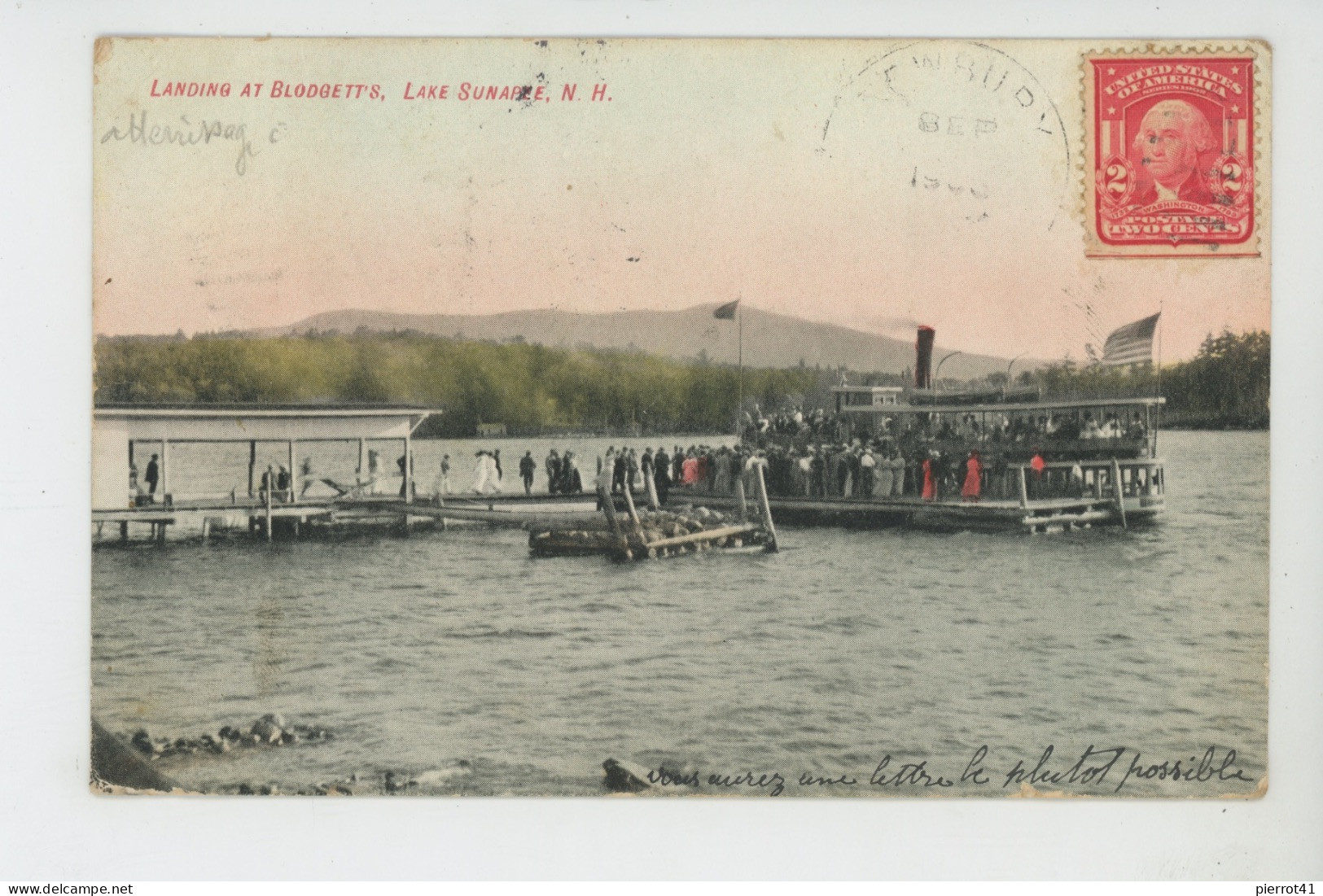 U.S.A. - NEW HAMPSHIRE - LAKE SUNAPEE - Landing At Blodgett's - Autres & Non Classés