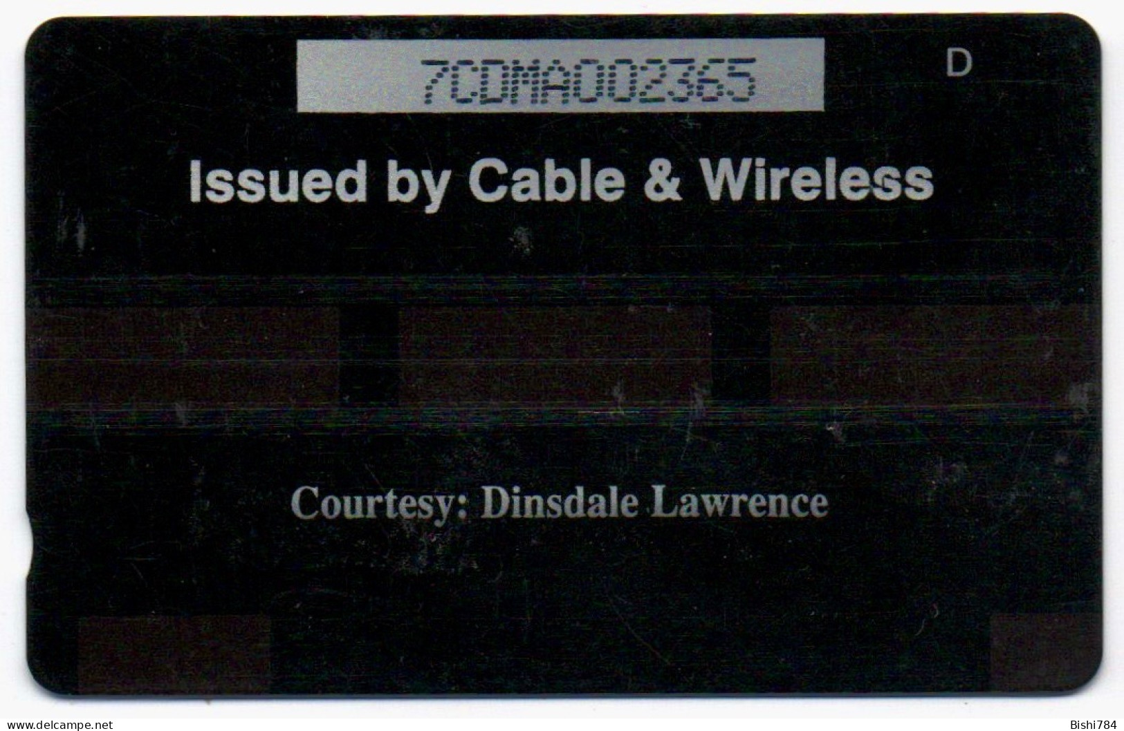 Dominica - National Telephone Communication - 7CDMA - Dominique