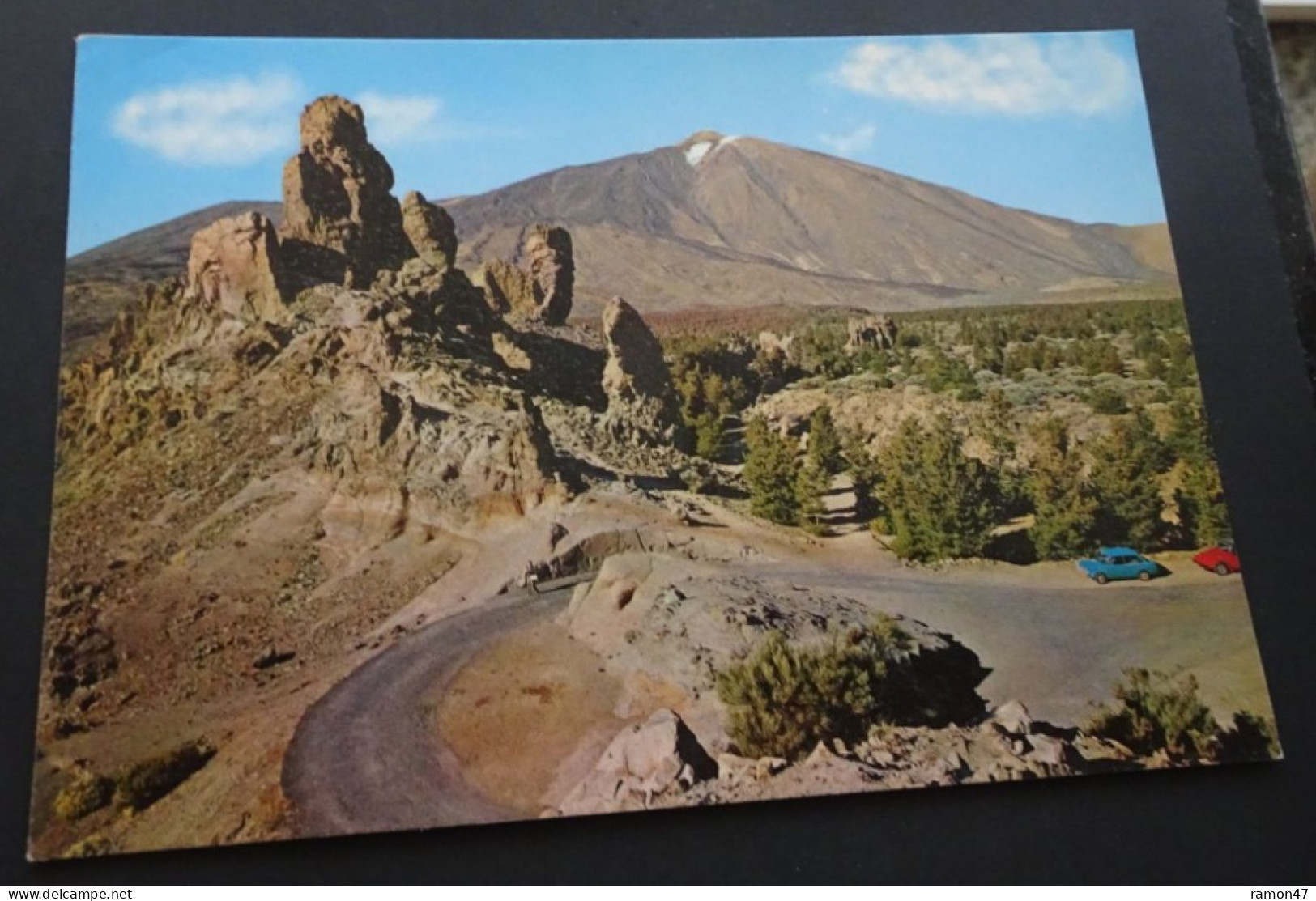 Tenerife - Pico De Teide Y Vista Parcial De Las Canadas - Distribuidores Global Traders, Islas Canarias - # TF 16 - Tenerife