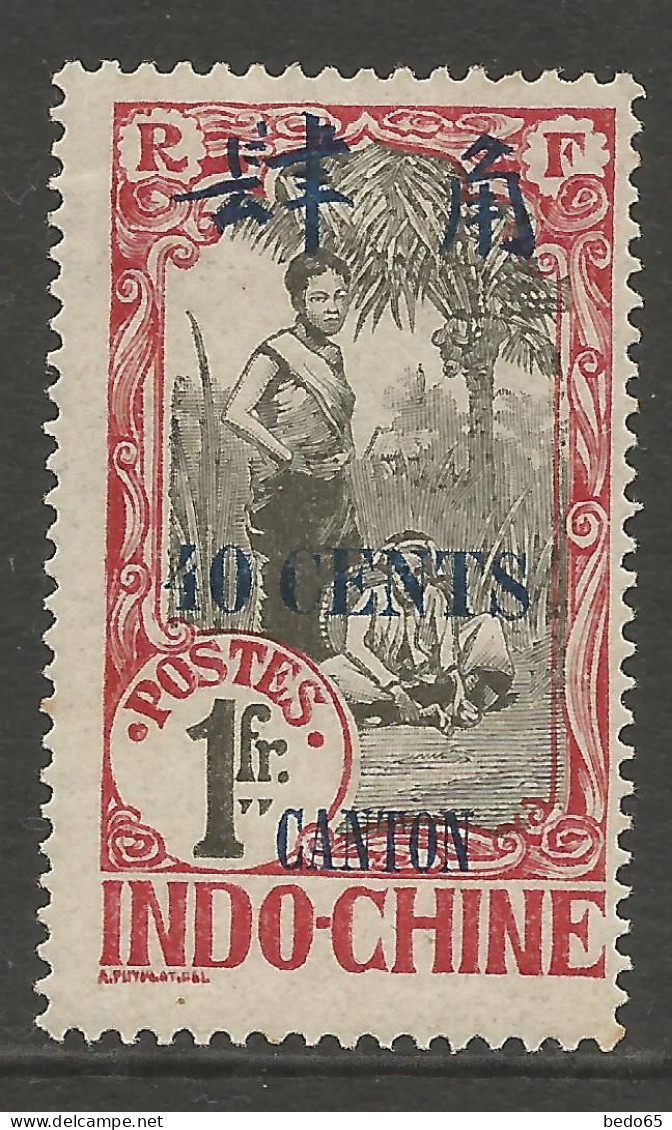 CANTON N° 80 NEUF*  CHARNIERE / Hinge / MH - Unused Stamps