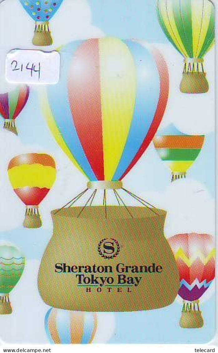 Hotel Card TOKYO DISNEYLAND JAPON * (2144) BALLON * MONTGOLFIERE - Hot Air Balloon * Aerostato * DISNEY - Disney