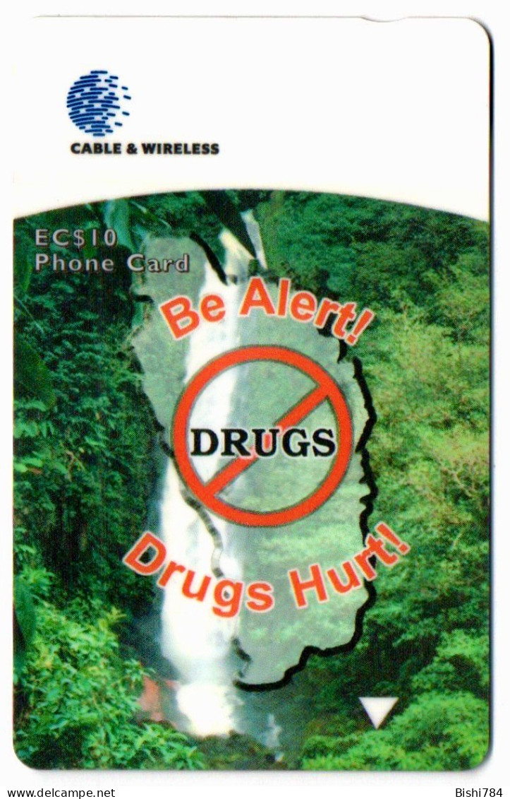 Dominica - Be Alert, Drugs Hurt - 315CDMA - Dominique