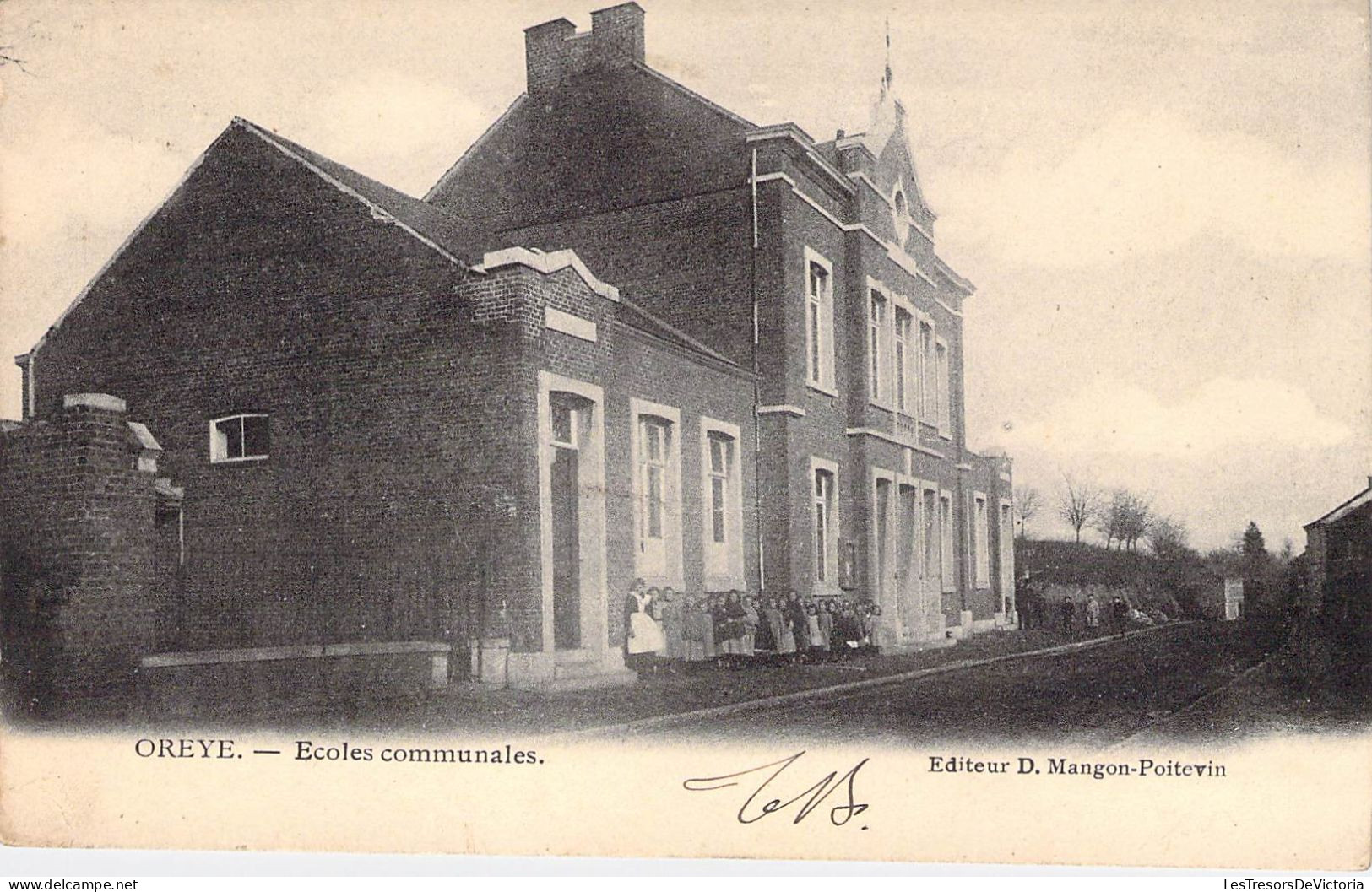 Belgique - Oreye - Ecoles Communales - Edit. Mangon Poitevin  - Carte Postale Ancienne - Borgworm