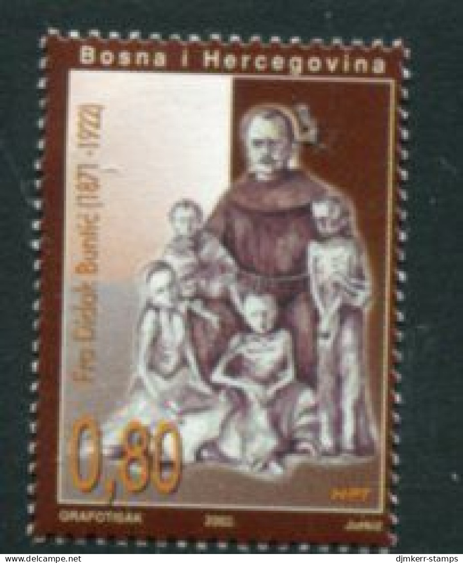 BOSNIA HERCEGOVINA (CROAT) 2002 Didak Buntic Death Anniveraary  MNH / **.  Michel 92 - Bosnie-Herzegovine