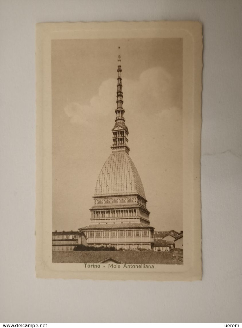 PIEMONTE TORINO 1 MOLE ANTONELLIANA 1 Formato Piccolo Non Viaggiata Anni 20/30 – Bordo In Rilievo Condizioni Buone - Mole Antonelliana