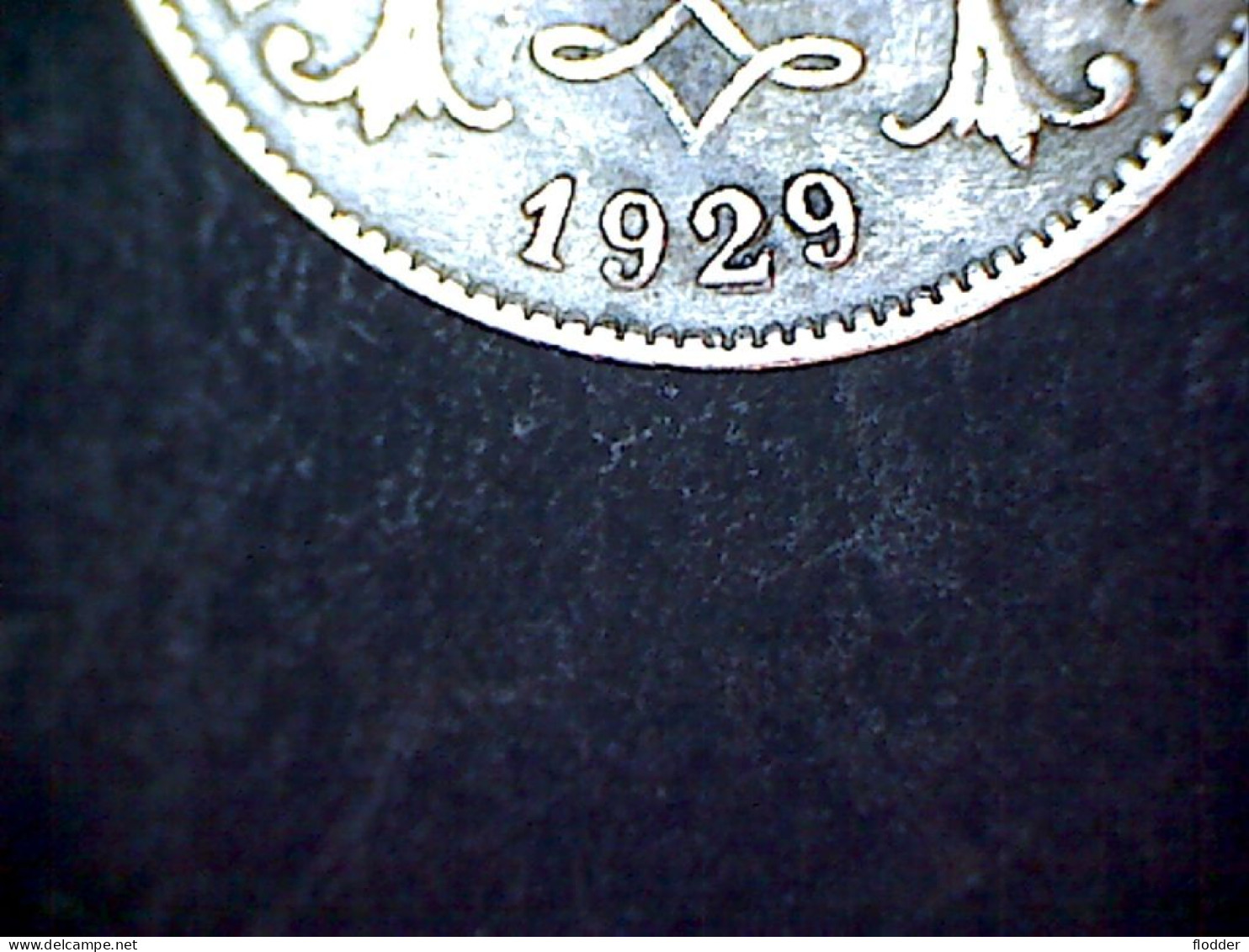 10 Centimes 1929, Misslag, DUBBELE 2 - 10 Cents