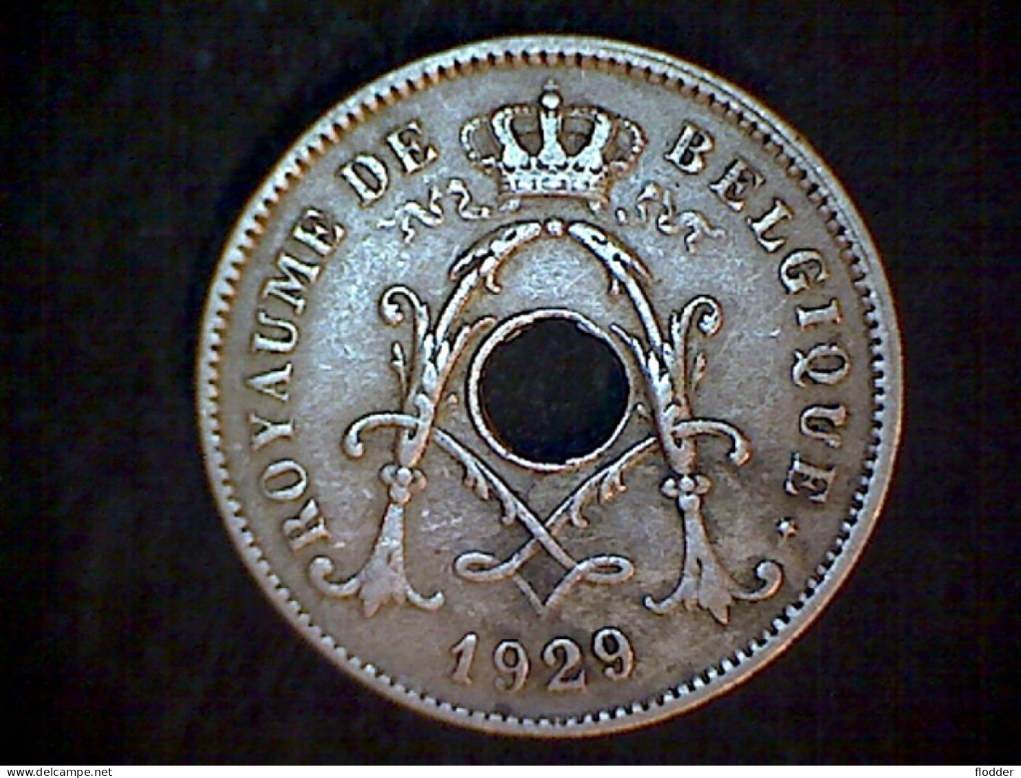 10 Centimes 1929, Misslag, DUBBELE 2 - 10 Cents