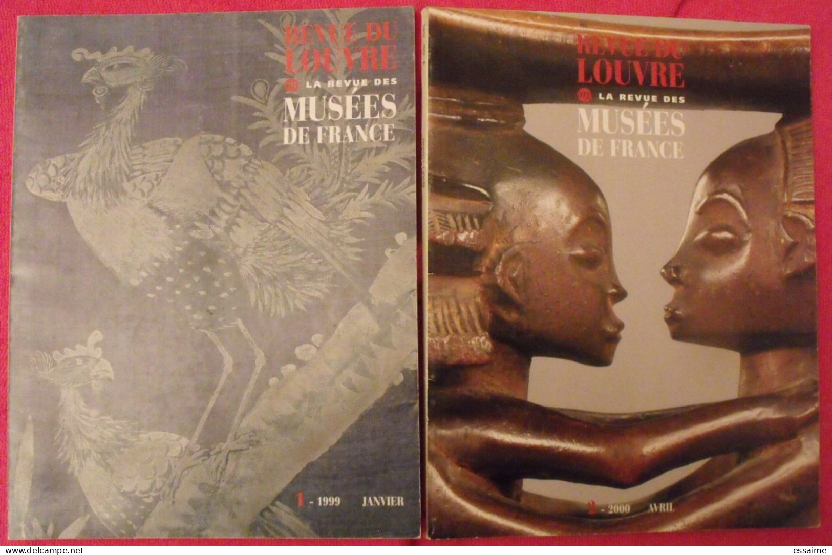 Lot De 5 N° De La Revue Du Louvre, La Revue Des Musées De France 1998-2001. événements, études, Acquisitions Expositions - Kunst