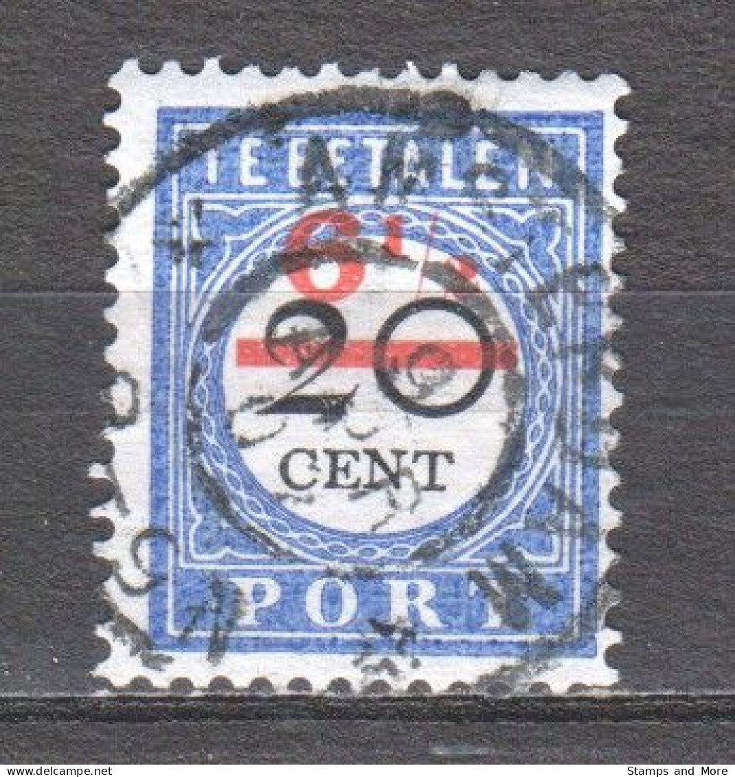 Netherlands 1906 NVPH Porto P30 Canceled - Strafportzegels