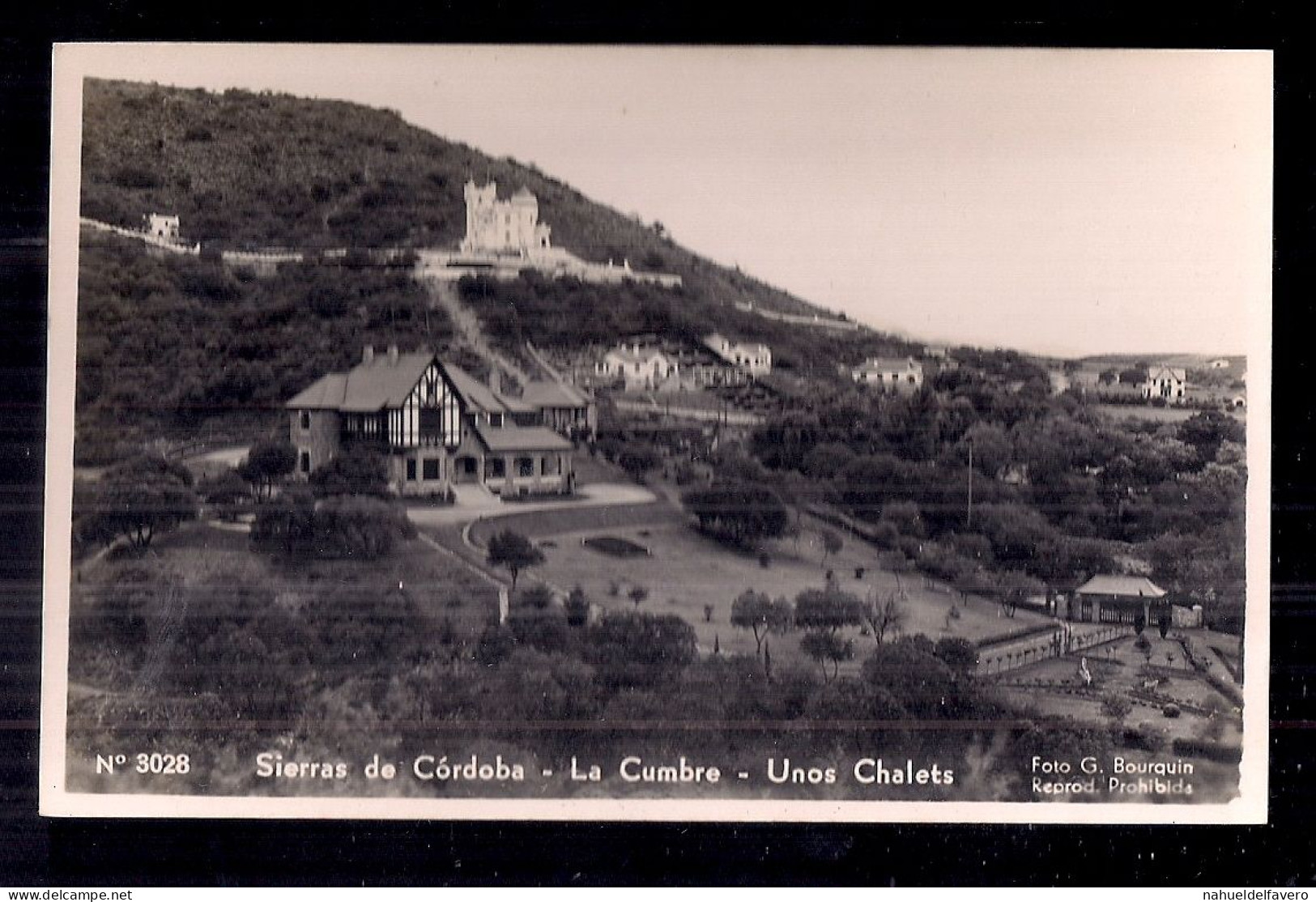 PH - Photo Originale - ARGENTINA - CORDOBA - LA CUMBRE, EL FUERTE Y CHALETS, 1915 - Amerika