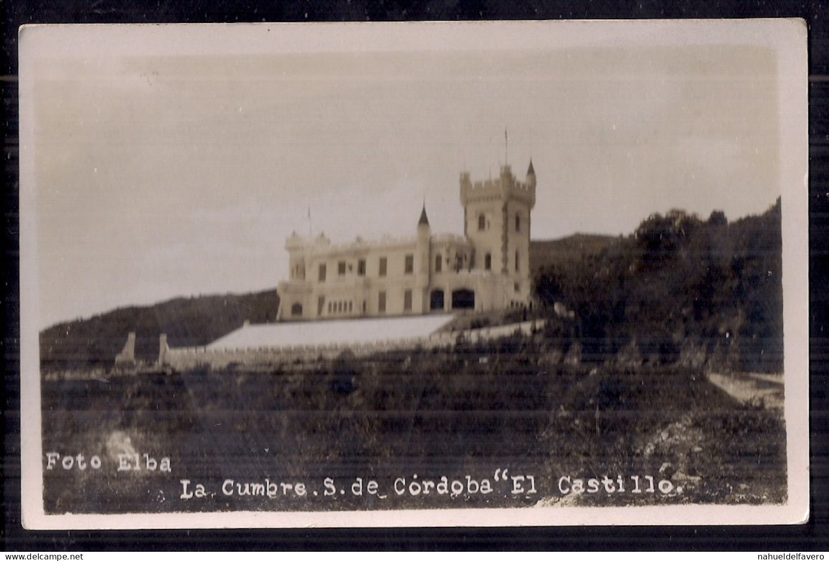 PH - Photo Originale - ARGENTINA - CORDOBA - LA CUMBRE, EL CASTILLO, 1915 - America