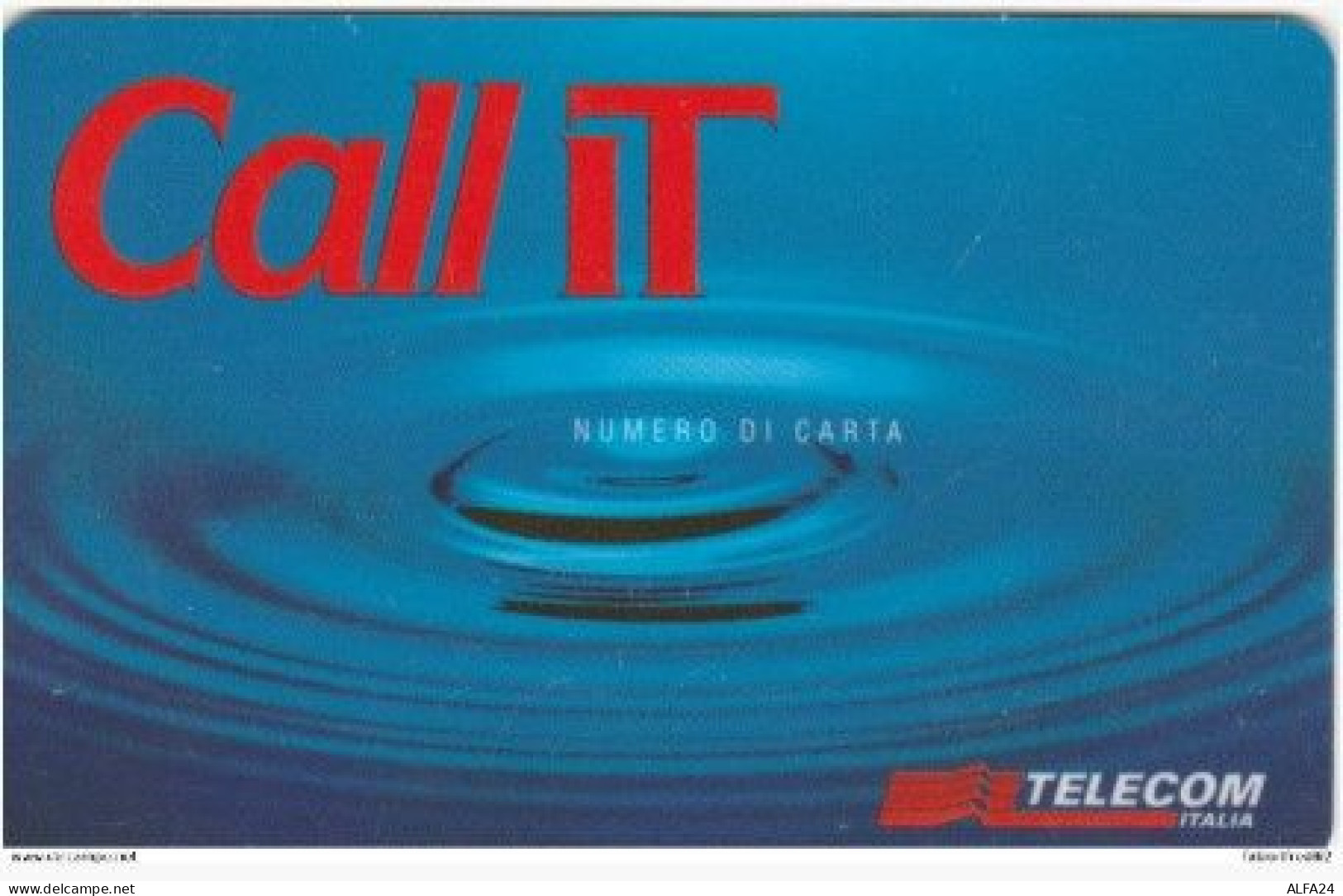PREPAID PHONE CARD CALL -IT ITALIA  (MF2389 - Usi Speciali