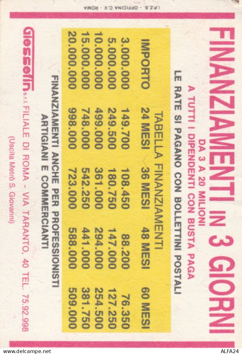 ABBONAMENTO MENSILE BUS ATAC ROMA LUGLIO 1988 (MF610 - Europe