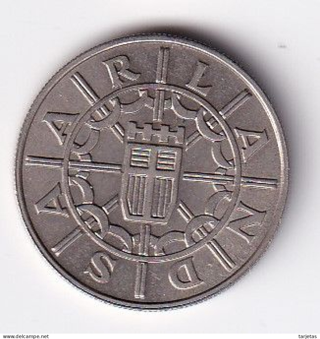 MONEDA DE SARRE DE 100 FRANCS DEL AÑO 1955 SIN CIRCULAR (UNC) - 100 Franchi