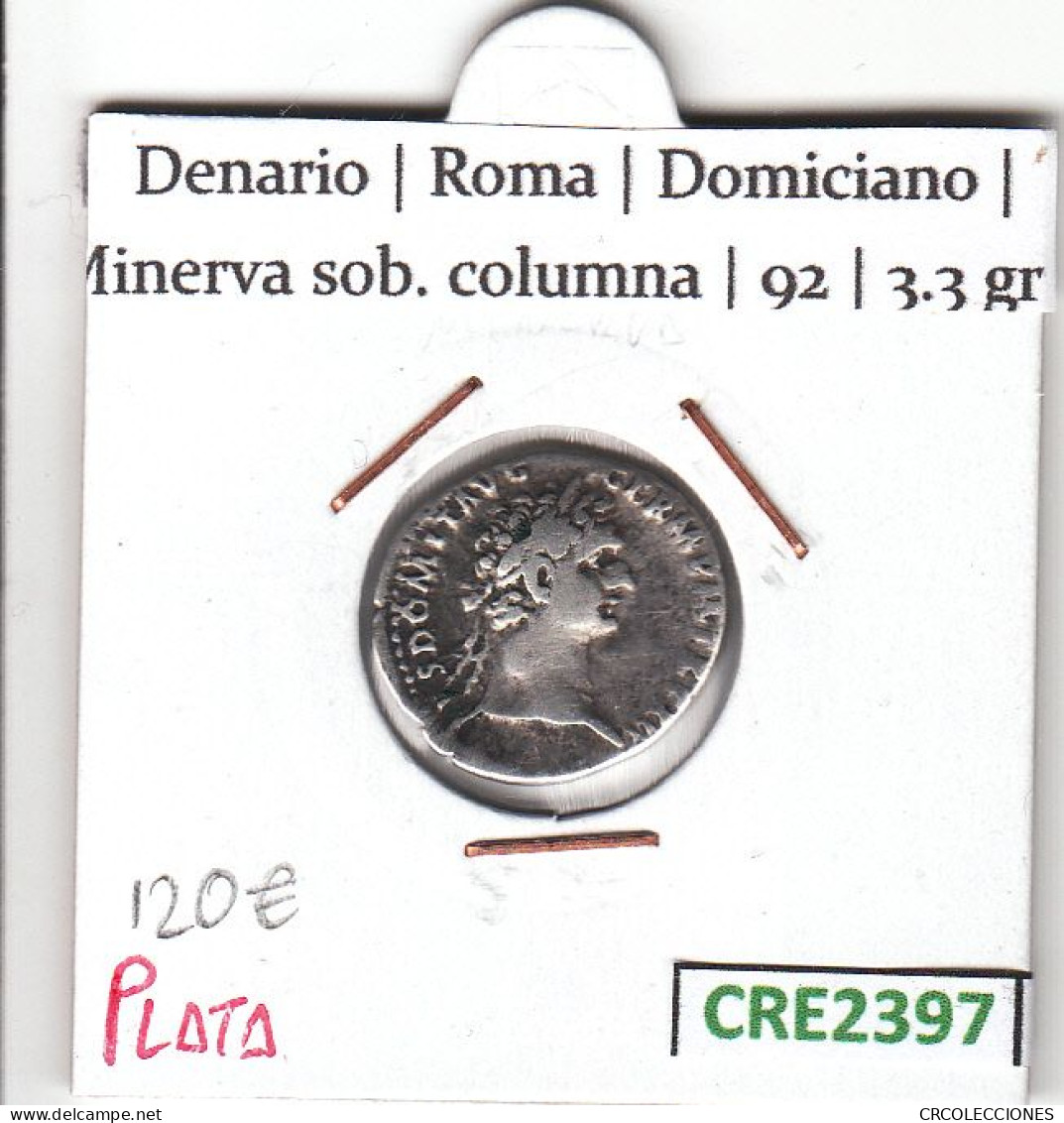 CRE2397 MONEDA ROMANA DENARIO VER DESCRIPCION EN FOTO - La Dinastía Antonina (96 / 192)