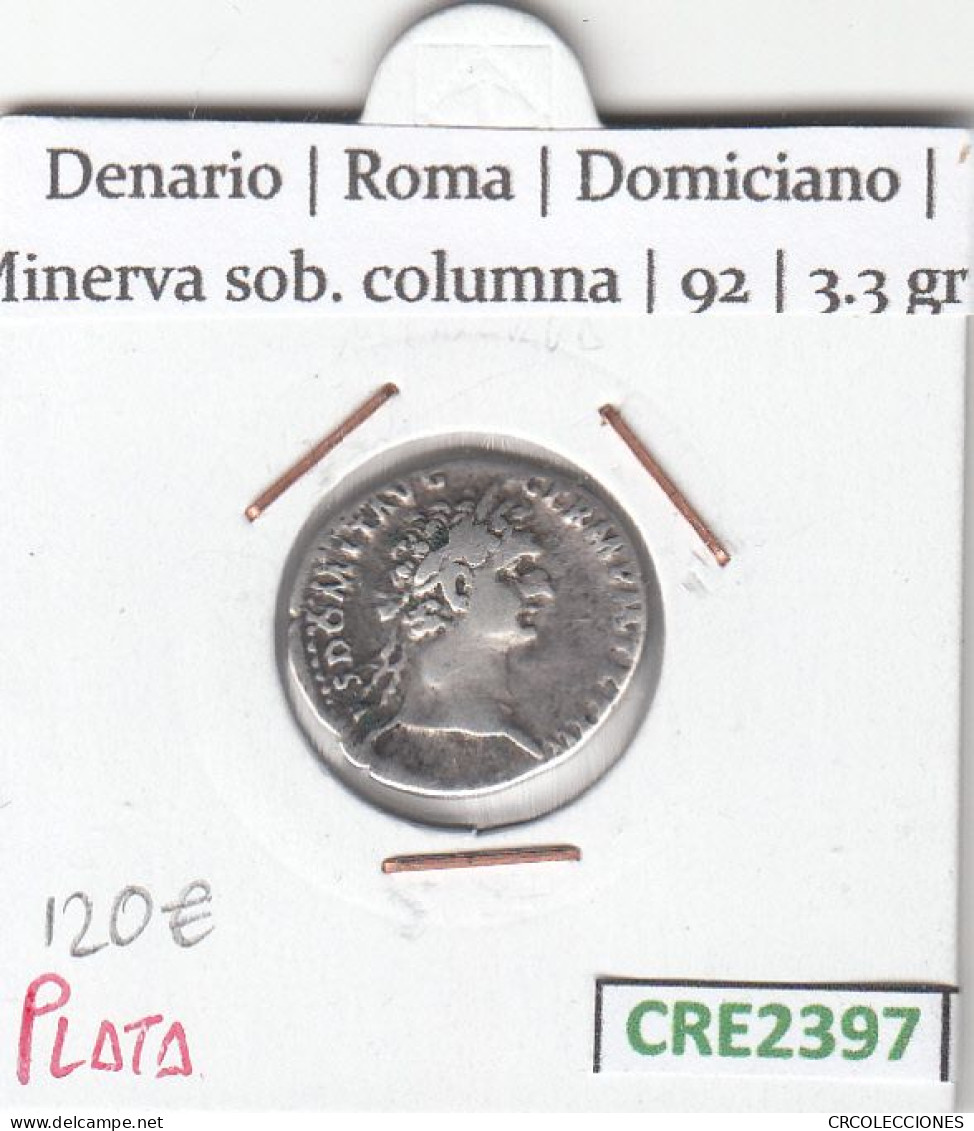 CRE2397 MONEDA ROMANA DENARIO VER DESCRIPCION EN FOTO - Die Antoninische Dynastie (96 / 192)