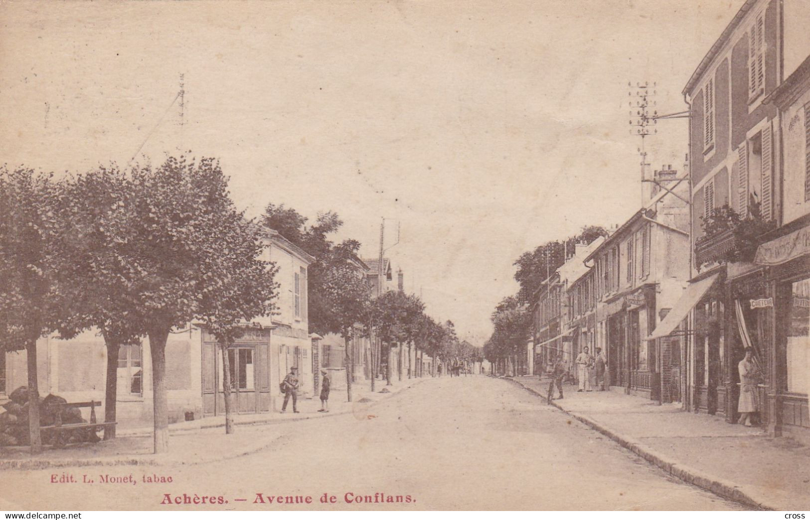 78 - ACHERES -- Avenue De Conflans - Acheres