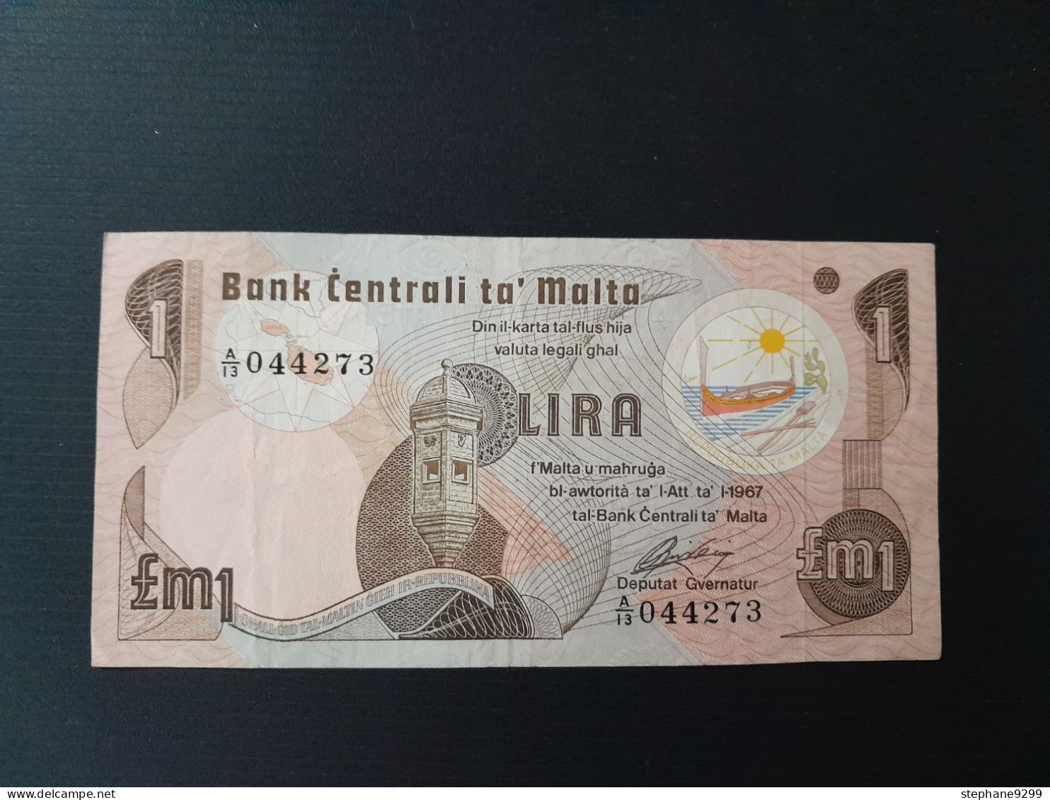 MALTE 1 POUND 1979 - Malta