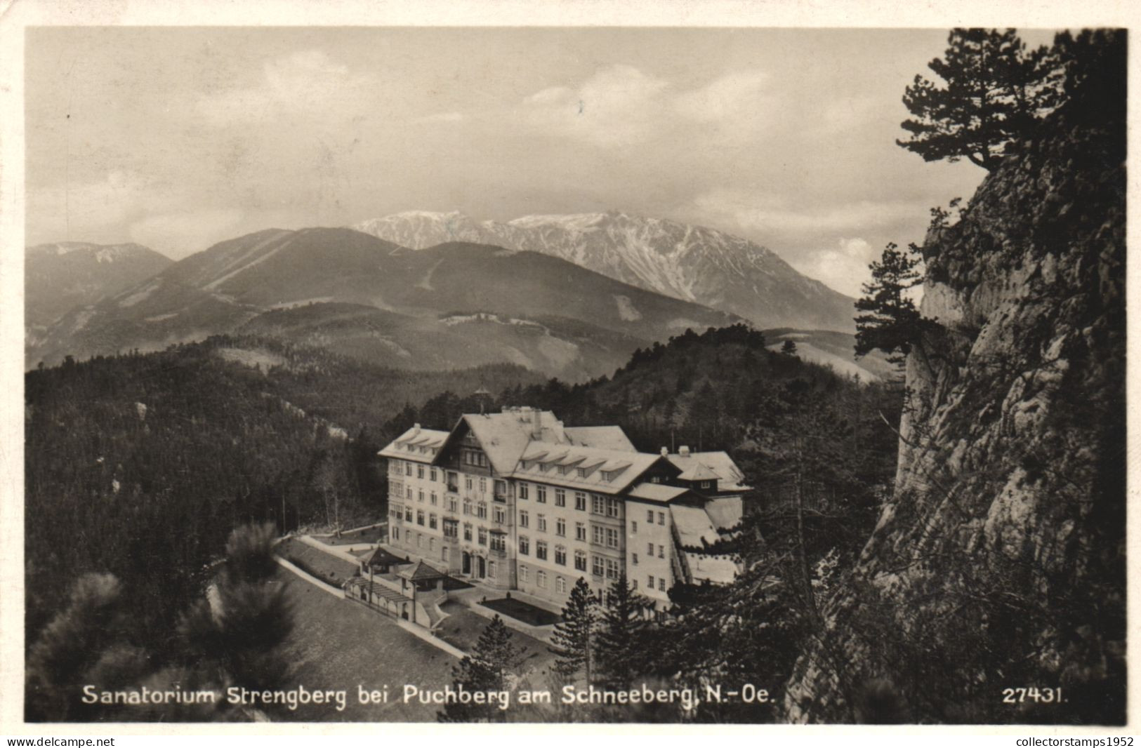 PUCHBERG AM SCHNEEBERG, NEUNKIRCHEN, ARCHITECTURE, SANATORIUM STRENGBERG, NO. 27431, AUSTRIA - Neunkirchen