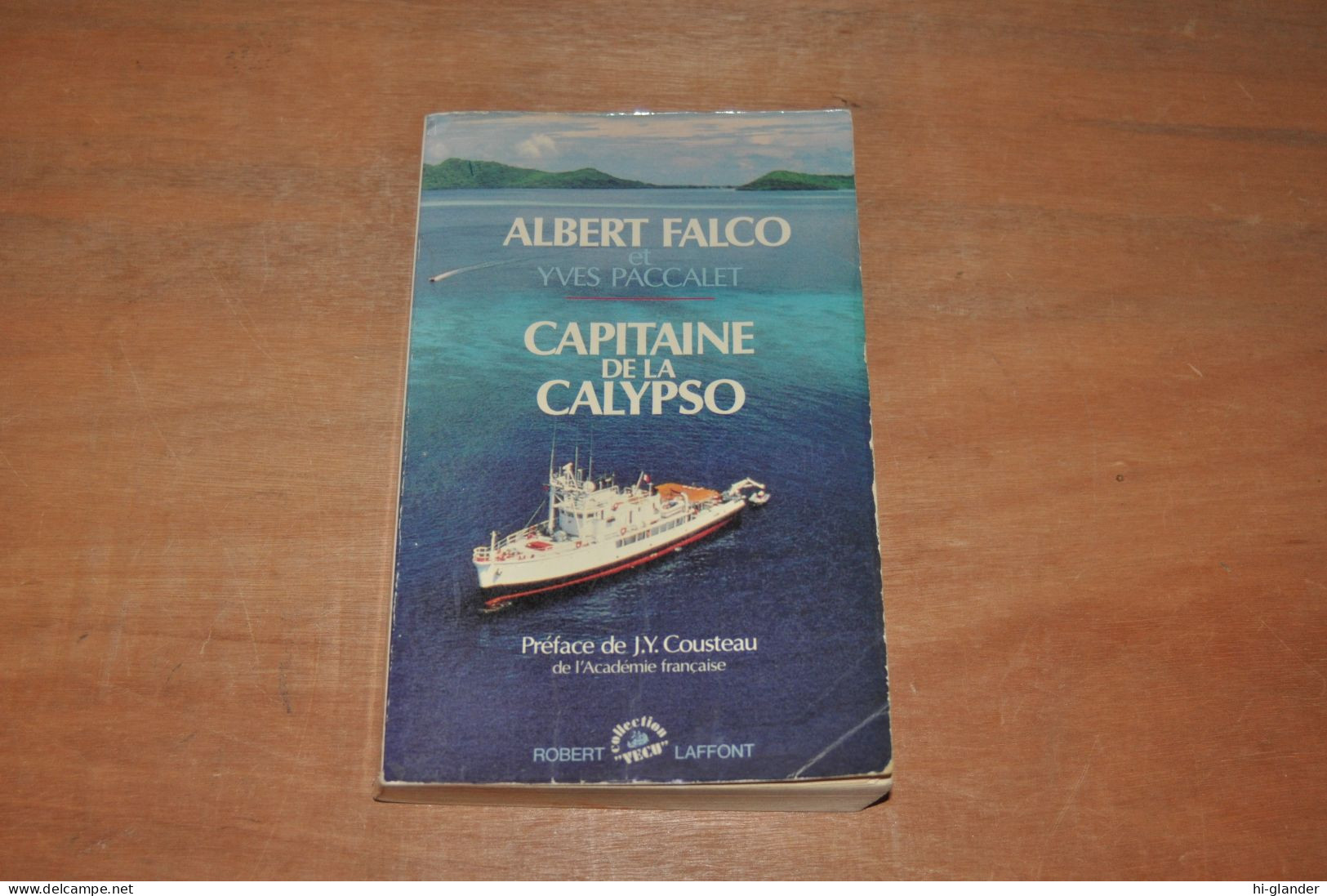 Capitaine De La Calypso  De Albert Falco - Schiffe