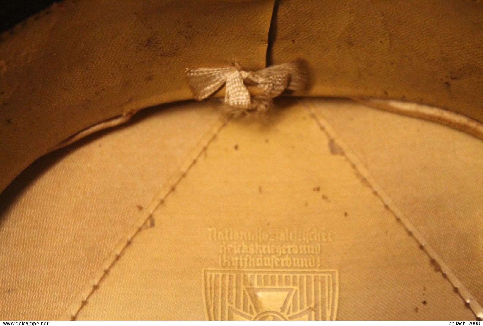 Casquette allemande WW2 d'association d anciens combattants allemands de la période WW1