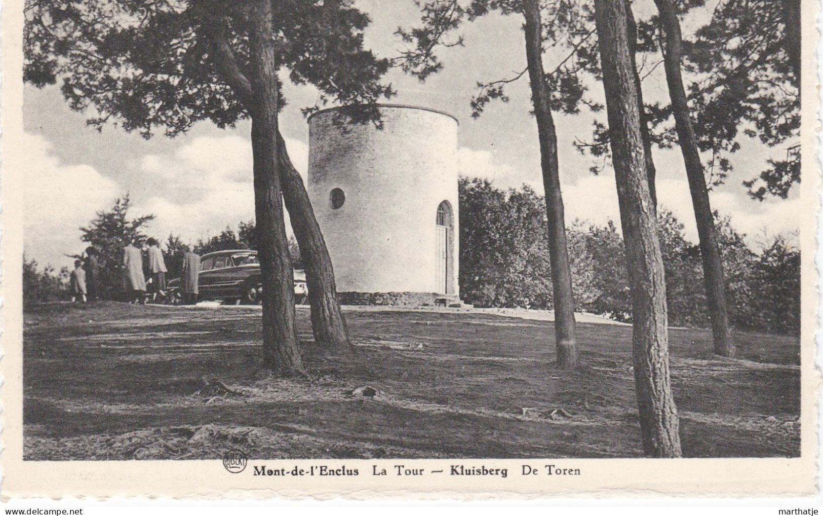 Mont-de-l'Enclus - La Tour - Kluisberg - De Toren - Mont-de-l'Enclus
