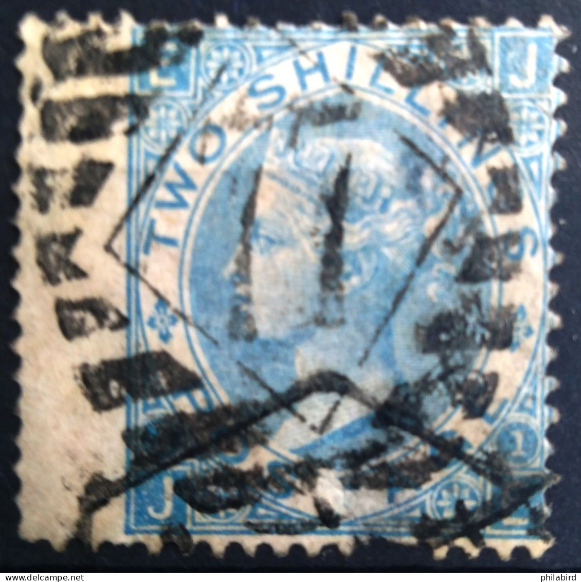 GRANDE-BRETAGNE                  N° 38       Aminci                          OBLITERE - Used Stamps