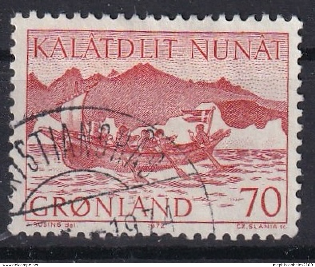 GROENLAND 1972 - Canceled - Mi 82 - Used Stamps