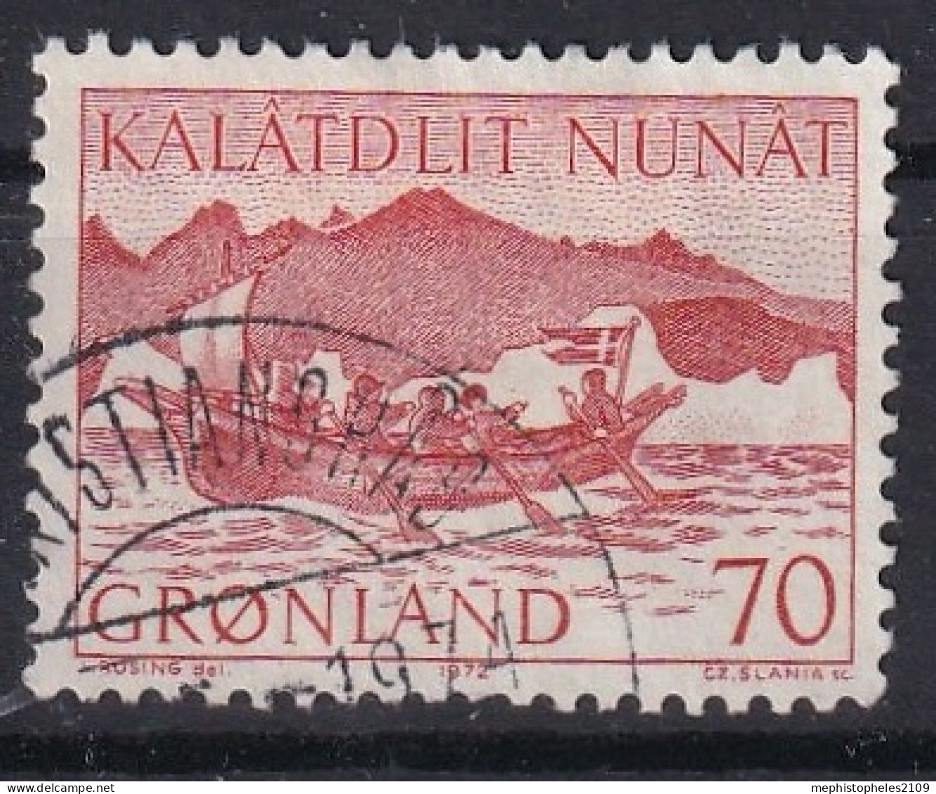 GROENLAND 1972 - Canceled - Mi 82 - Usados