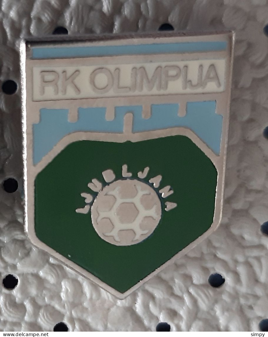 Handball Club RK  OLIMPIJA Ljubljana Slovenia Pin Badge - Pallamano