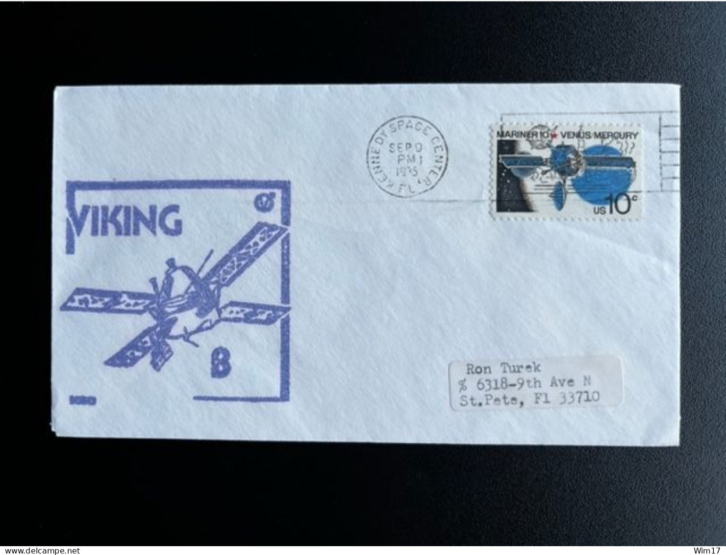 UNITED STATES USA 1975 COVER VIKING B 09-09-1975 VERENIGDE STATEN AMERICA SPACE - Amérique Du Nord