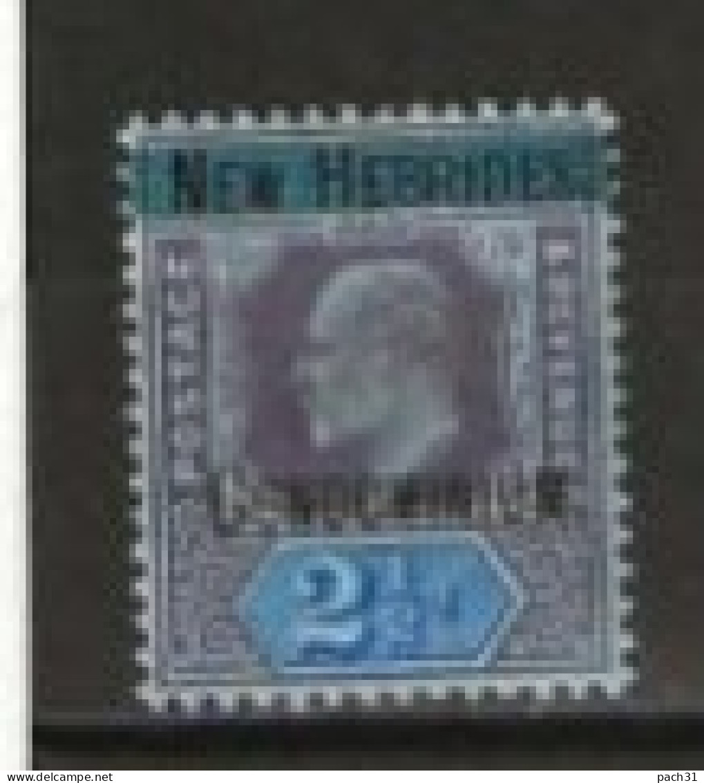 Nouvelles-Hébrides N° YT 8 * - Unused Stamps