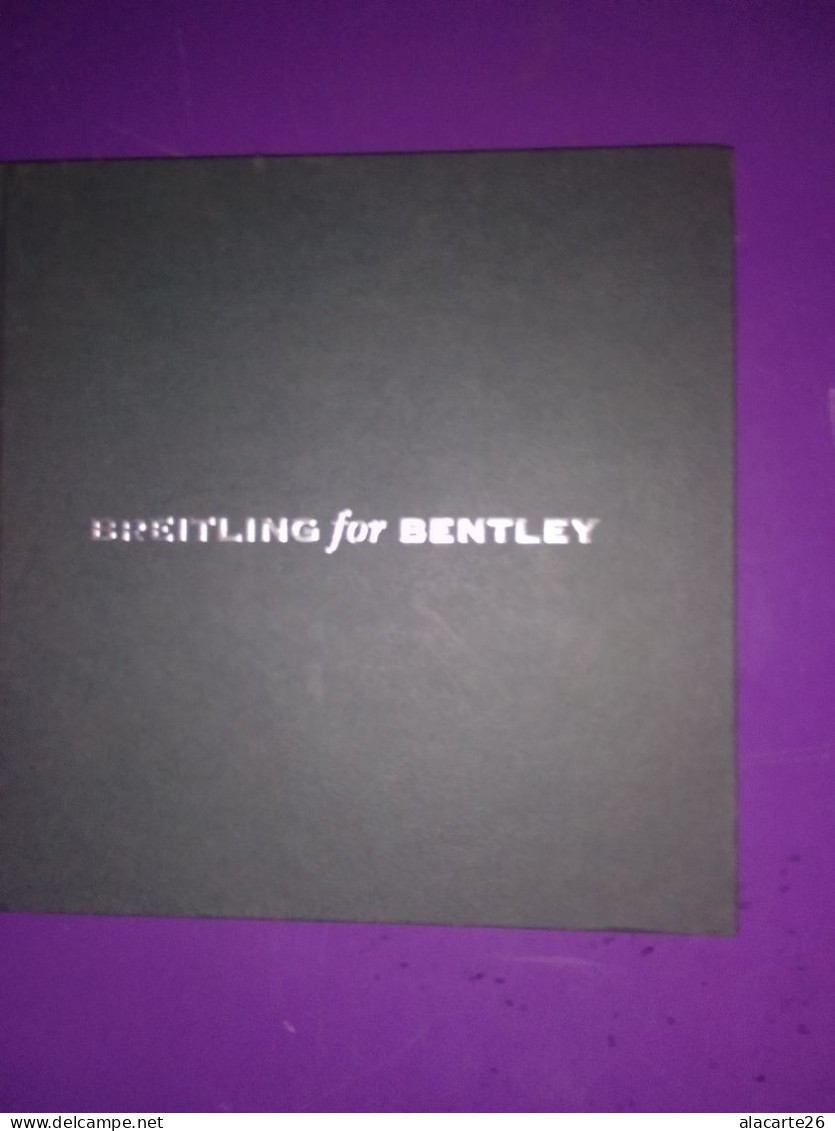 CATALOGUE BREITLING FOR BENTLEY - Fashion