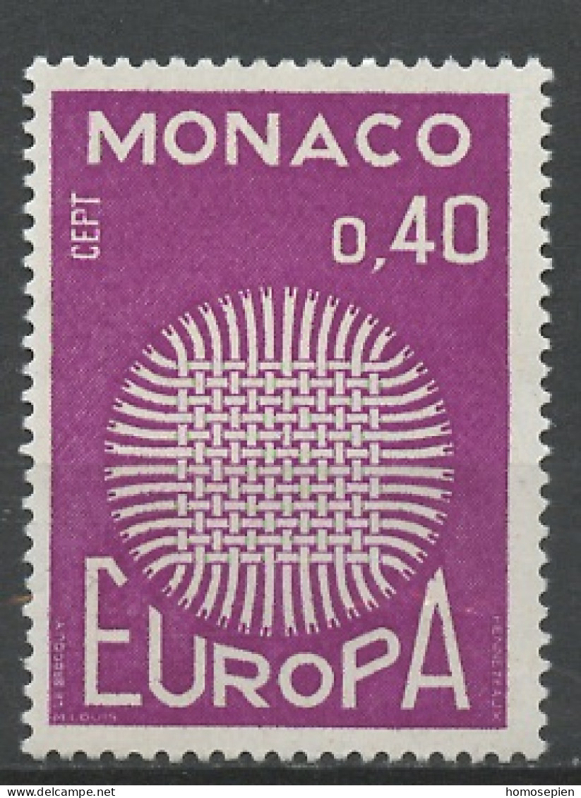 Europa CEPT 1970 Monaco Y&T N°819 - Michel N°977 *** - 40c EUROPA - 1970