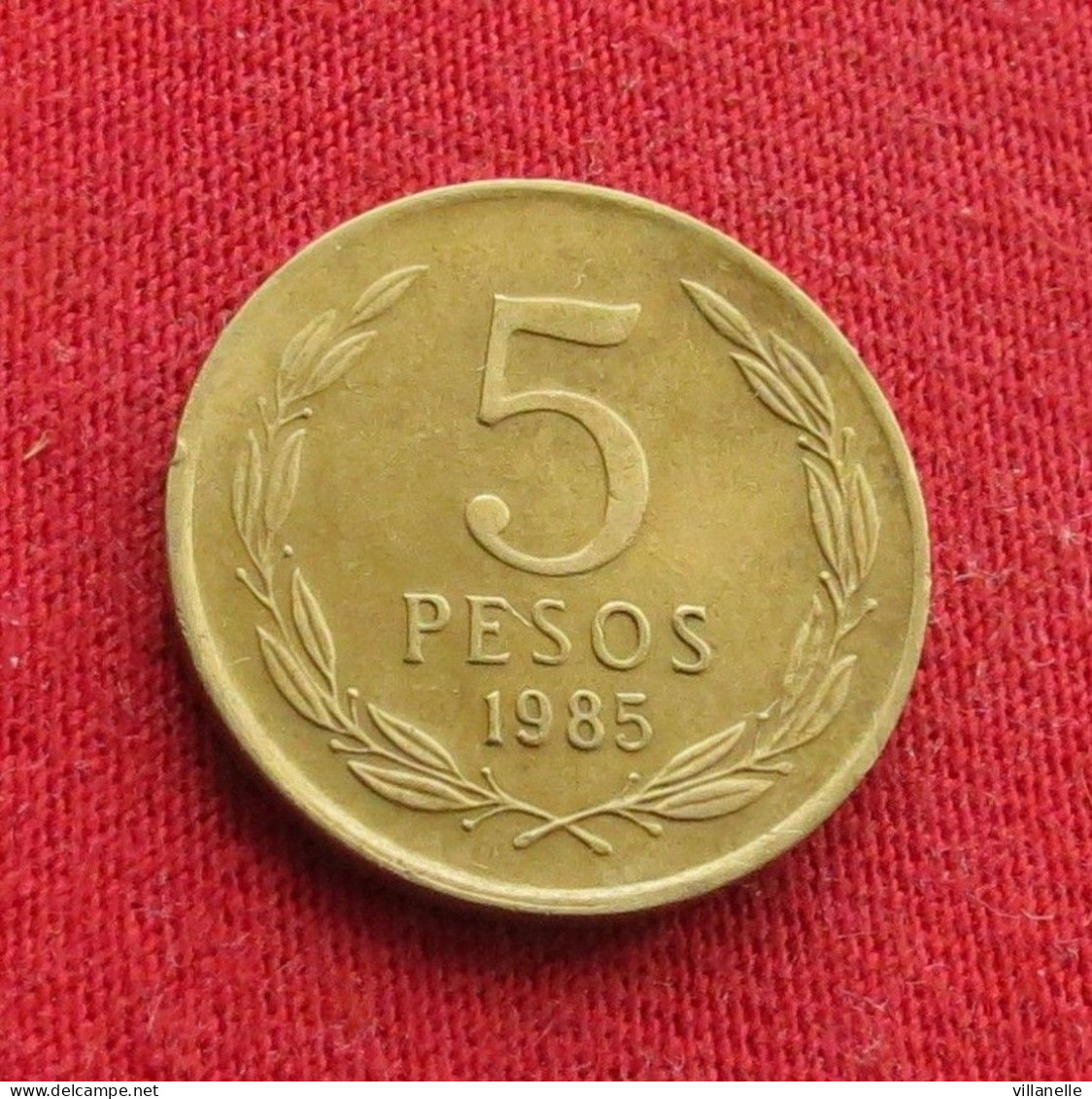 Chile 5 Pesos 1985 KM# 217.1  *VT Chili - Chile