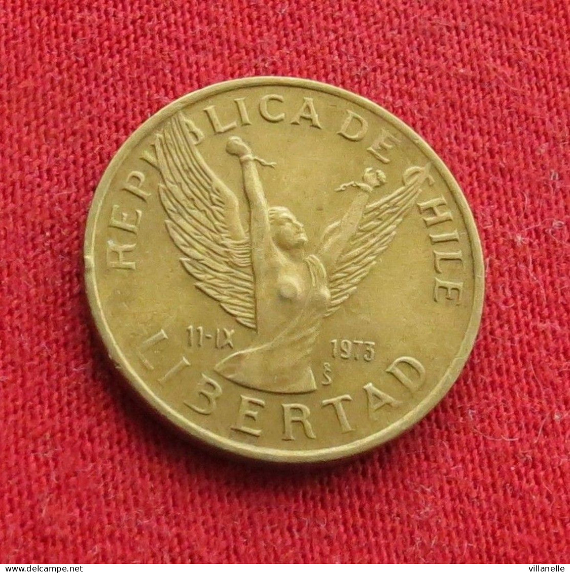 Chile 5 Pesos 1985 KM# 217.1  *VT Chili - Chili