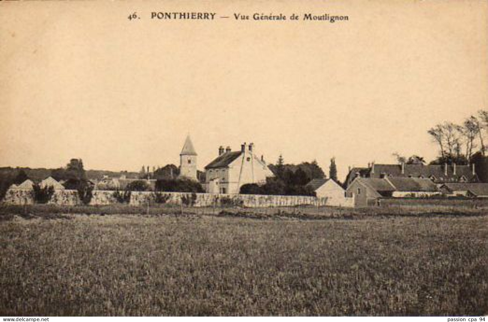 S50-064 Ponthierry - Vue Générale De Moulignon - Saint Fargeau Ponthierry