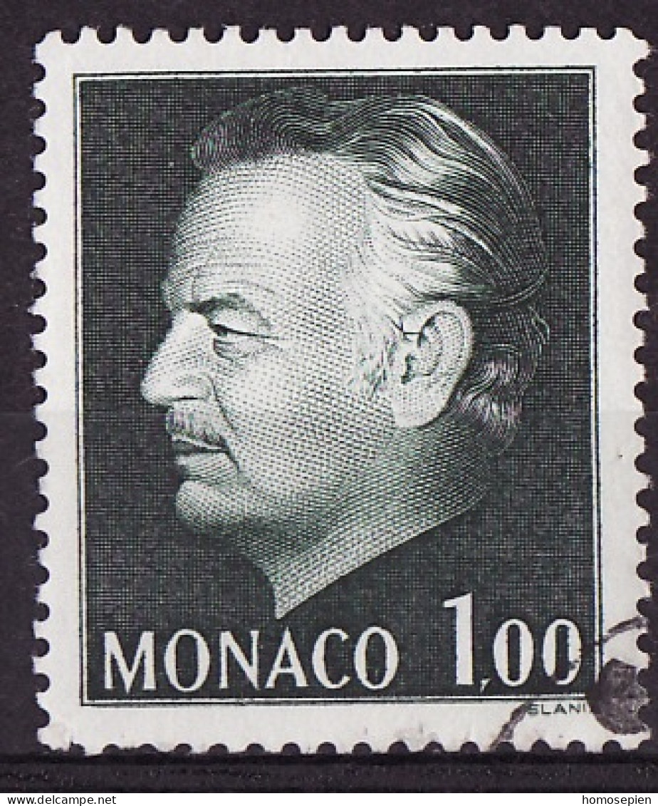 Monaco 1978 Y&T N°1141 - Michel N°1325 (o) - 1f Rainier III - Used Stamps