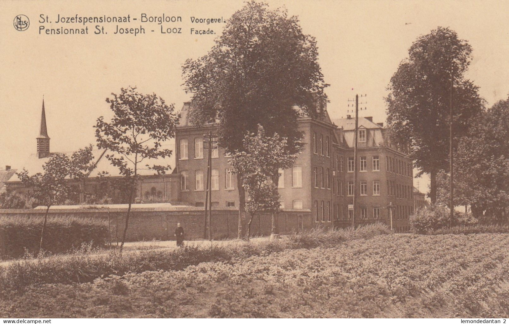 Borgloon - St-Jozefspensionaat - Voorgevel - Pensionnat St-Joseph - Façade - Borgloon