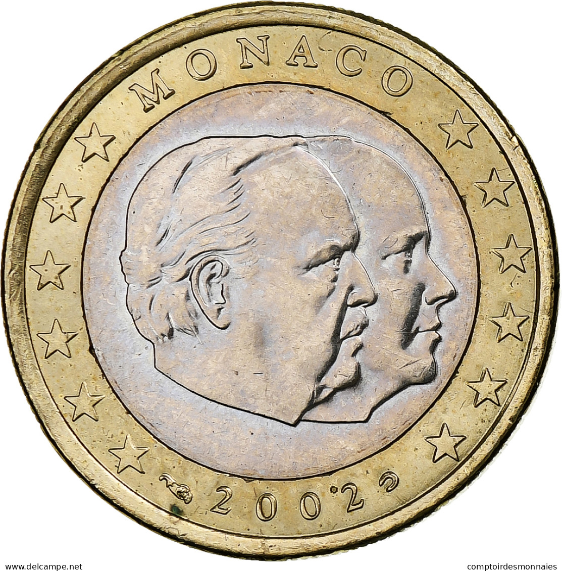 Monaco, Euro, 2002, Paris, SUP+, Bimétallique, Gadoury:MC178, KM:173 - Monaco