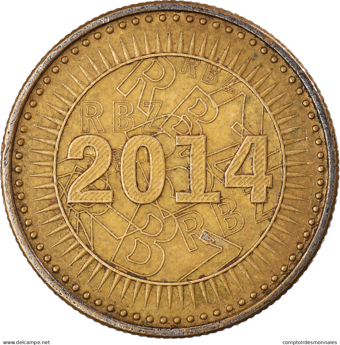 Zimbabwe, 10 Cents, 2014 - Simbabwe