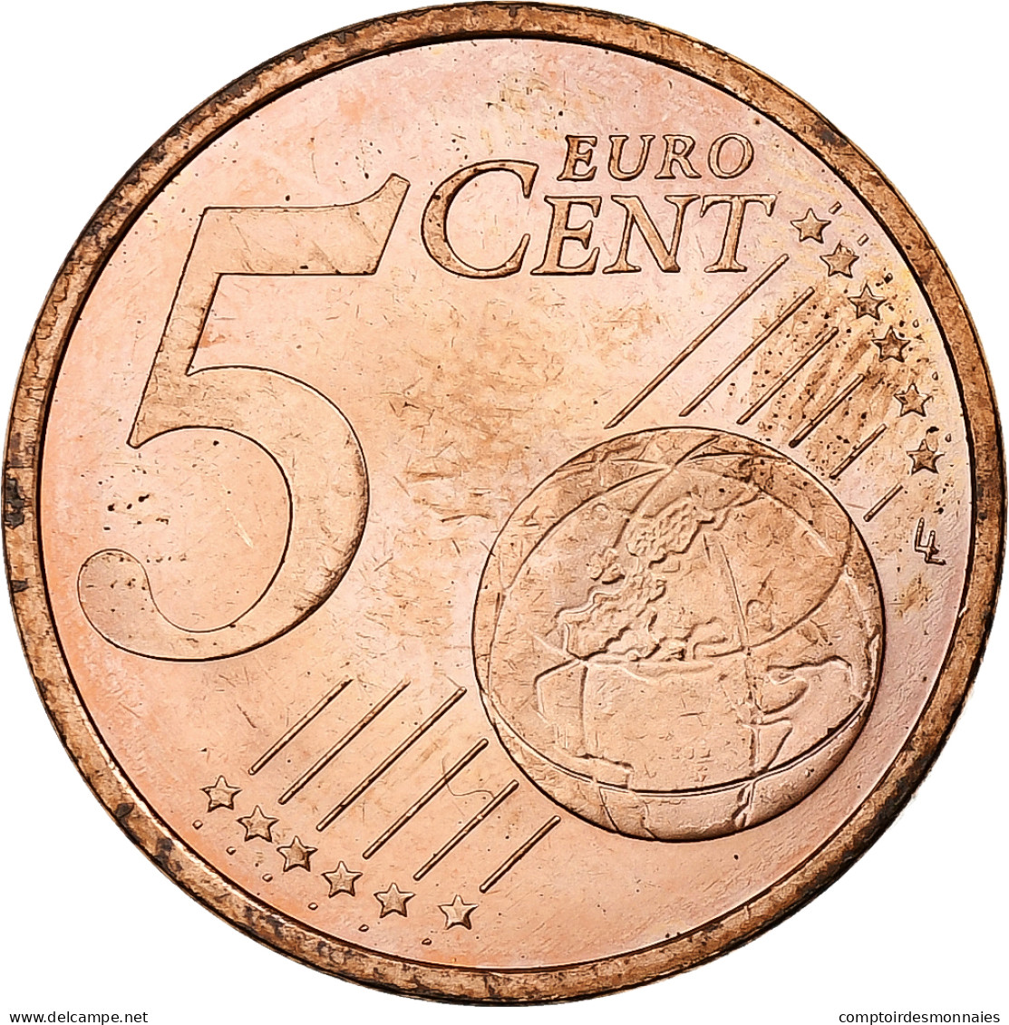 Andorre, 5 Euro Cent, 2014, SUP+, Cuivre Plaqué Acier, KM:New - Andorra