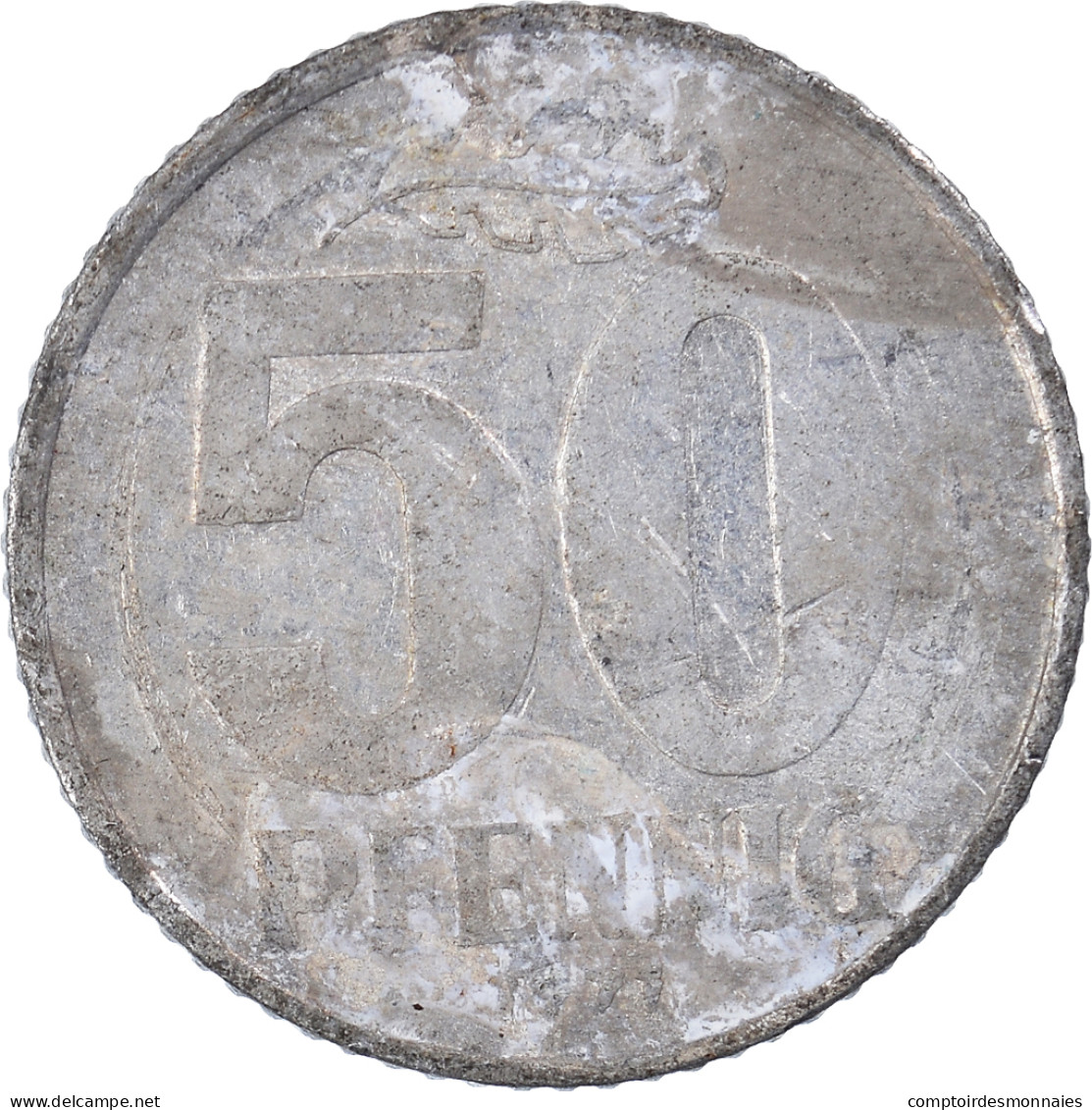 République Démocratique Allemande, 50 Pfennig, 1971 - 50 Pfennig
