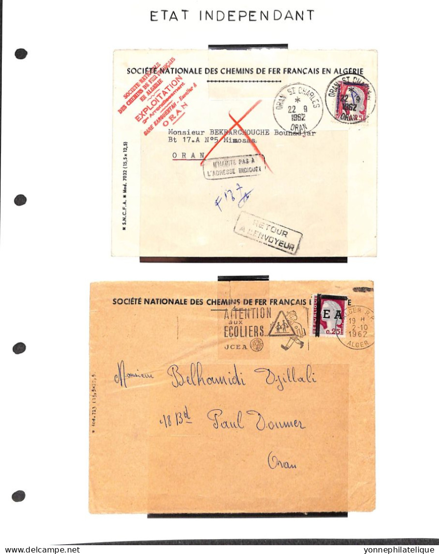 ALGERIE - Colonie + Pays indépendant - collection neufs xx et x -oblit - voir tous les scans (cla 100)