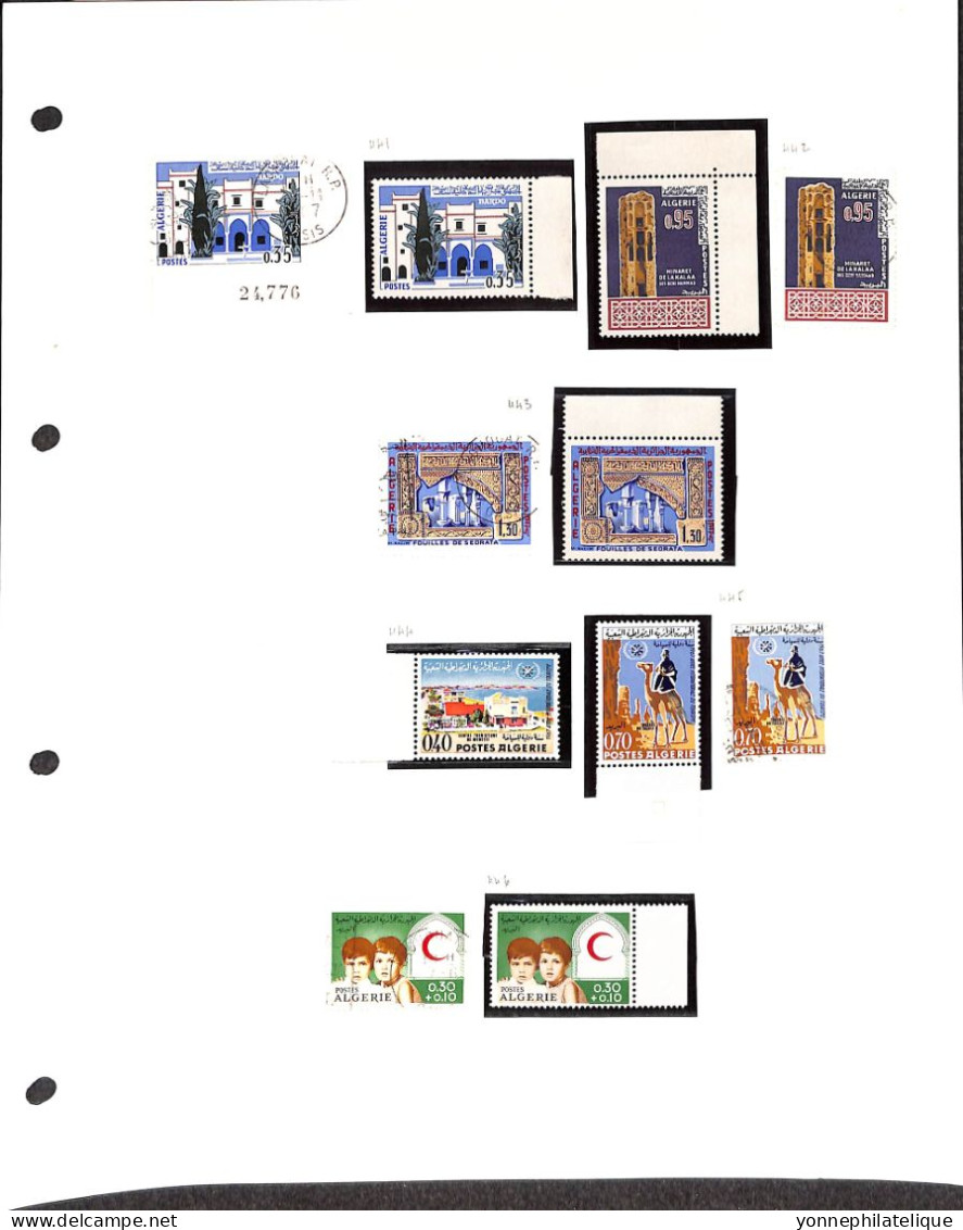 ALGERIE - Colonie + Pays indépendant - collection neufs xx et x -oblit - voir tous les scans (cla 100)