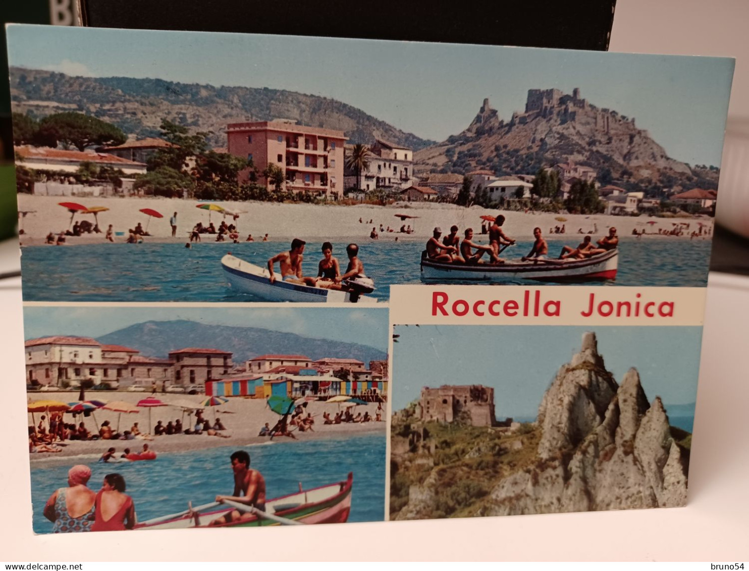 Cartolina Roccella Jonica Provincia Reggio Calabria 1973, Spiaggia - Reggio Calabria