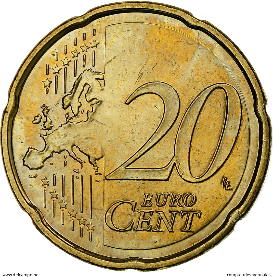Andorre, 20 Euro Cent, 2014, SPL, Laiton, KM:New - Andorra