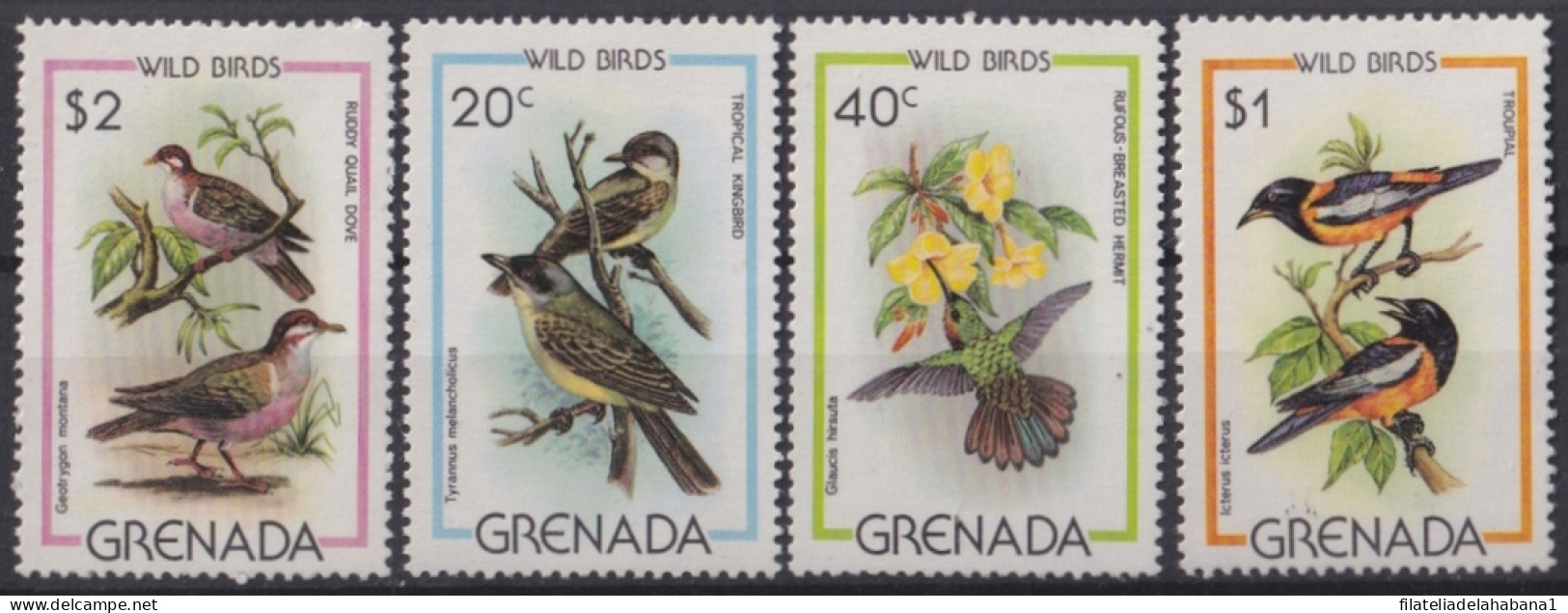 F-EX46729 GRENADA & GRENADINES MNH 1980 WILD BIRD AVES OISEAUX VOGEL.  - Collections, Lots & Séries